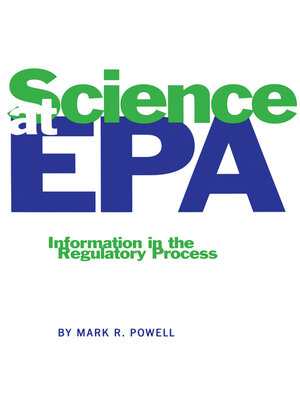 cover image of Science at EPA